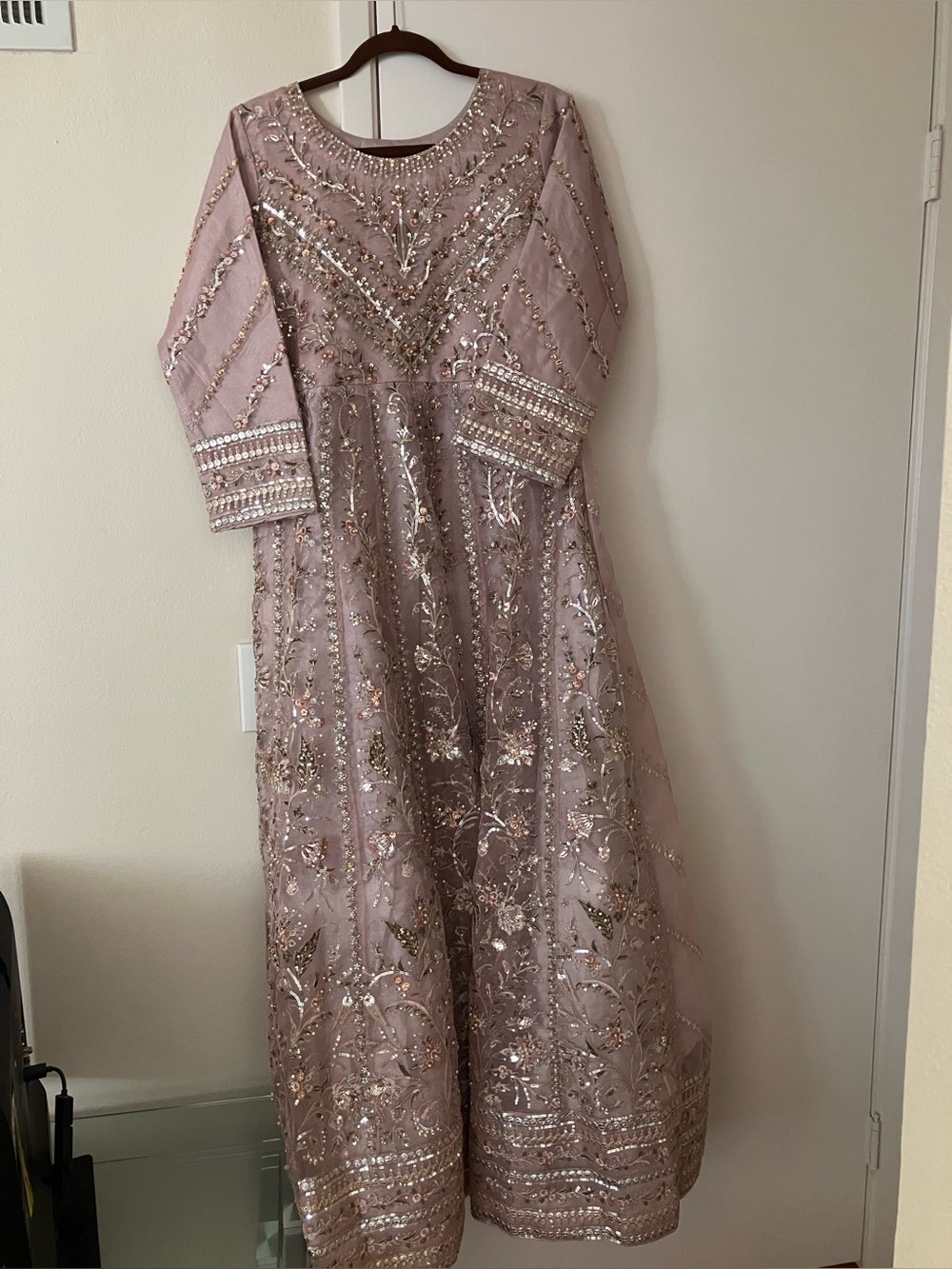 Embellished Pink Girls' Party Dress - Brand